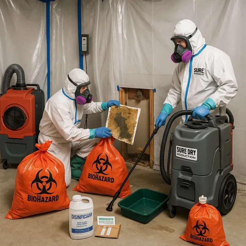 Contaminated Water Handling Protocols process in Evansville, WY