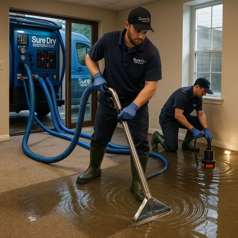 Water Extraction and Removal process in Evansville, WY